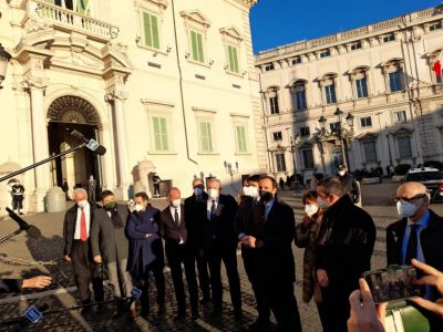 I Presidenti delle Regioni al Quirinale - 29.01.2022